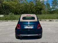 Usata Fiat 500C Pop Star 85 CV (62 kW) 2017 Blu Cabrio