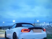 Usata Abarth 124 Spider 170 CV (125 kW) 2017 Bianco Cabrio