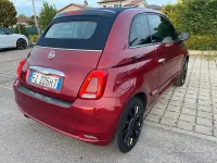 Usata Fiat 500C Lounge 69 CV (50 kW) 2015 Rosso Cabrio