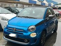 Usata Fiat 500 51 CV (37 kW) 2019 Blu Cabrio