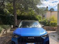Usata Audi Q3 S-Line 150 CV (110 kW) 2019 Blu/azzurro SUV