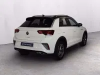 Usata VW T-Roc R-line 110 CV (80 kW) 2023 Pure white nero SUV