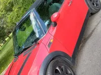 Usata Mini Cooper Cabriolet 116 CV (85 kW) 2008 Rosso Cabrio