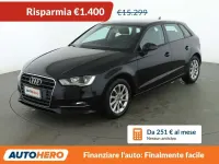 Usata Audi A3 Attraction 110 CV (80 kW) 2015 Nero Berlina