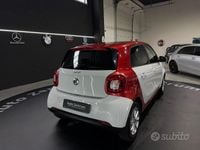 Usata Smart ForFour Passion 71 CV (52 kW) 2015 Bianco Utilitaria