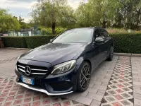 Usata Mercedes C220 170 CV (125 kW) 2015 Blu Station wagon
