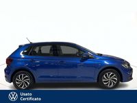 Usata VW Polo Life 95 CV (69 kW) 2024 Blu pastello Berlina