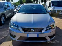 Brugt Seat Leon ST Business 115 HK (84 kW) 2019 Sølv Stationcar