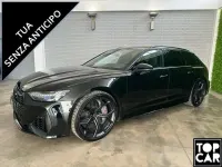 Usata Audi RS6 Ambiente 630 CV (463 kW) 2024 Nero mythos metallizzato Station wagon
