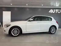 Usata BMW 114 95 CV (69 kW) 2014 Bianco Utilitaria