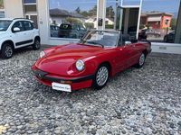 Usata Alfa Romeo Spider Quadrifoglio Verde 125 CV (91 kW) 1989 Rosso Cabrio