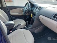 Usata VW Polo Comfortline 90 CV (66 kW) 2010 Blu Berlina