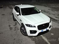 Usata Jaguar F-Pace R-Sport 241 CV (177 kW) 2017 Bianco SUV