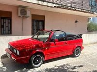 Usata VW Golf Cabriolet Sport 68 CV (50 kW) 1991 Rosso Cabrio