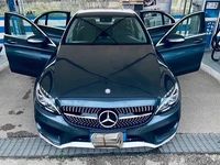 Usata Mercedes C200 136 CV (100 kW) 2016 Grigio Berlina