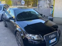 Usata Audi A3 115 CV (84 kW) 2007 Nero Utilitaria