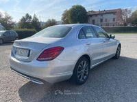 Usata Mercedes C200 Exclusive 136 CV (100 kW) 2016 Gray Berlina