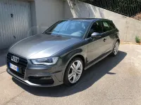 Usata Audi A3 S-Line 122 CV (89 kW) 2014 Grigio Berlina