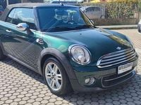 Usata Mini Cooper D Cabriolet 111 CV (81 kW) 2014 Verde Cabrio