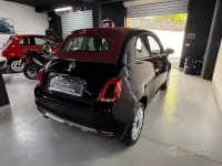 Usata Fiat 500 Lounge 69 CV (50 kW) 2017 Nero Cabrio