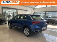Usata VW T-Roc Advance 116 CV (85 kW) 2020 Blu SUV