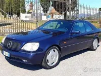 Usata Mercedes S500 320 CV (235 kW) 1995 Blu Coupé