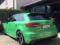 Usata Audi RS3 Ambiente 400 CV (294 kW) 2018 Verde Berlina