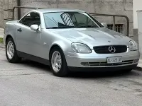 Usata Mercedes SLK200 136 CV (100 kW) 1997 Grigio Cabrio