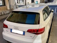 Usata Audi A3 Ambiente 110 CV (80 kW) 2016 Bianco Berlina