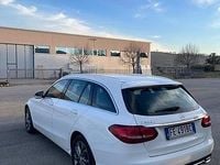Usata Mercedes C200 136 CV (100 kW) 2016 Bianco Station wagon