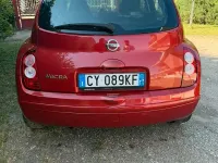 Usata Nissan Micra Acenta 80 CV (58 kW) 2005 Rosso Berlina