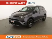 Usata Toyota RAV4 Hybrid Style 155 CV (114 kW) 2017 Grigio SUV