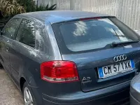 Usata Audi A3 105 CV (77 kW) 2004 Grigio Utilitaria