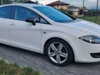 Usata Seat Leon Stylance 105 CV (77 kW) 2007 Bianco Utilitaria