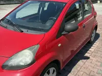 Usata Toyota Aygo Sol 68 CV (50 kW) 2009 Rosso Utilitaria