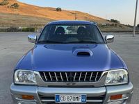 Usata Mitsubishi L200 115 CV (84 kW) 2002 Blu Pick-up