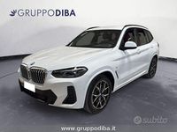 Usata BMW X3 M Sport 190 CV (139 kW) 2023 Bianco SUV