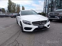 Usata Mercedes C220 Premium 170 CV (125 kW) 2016 Bianco Station wagon