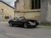 Usata Jaguar E-Type 269 CV (197 kW) 1967 Nero Cabrio