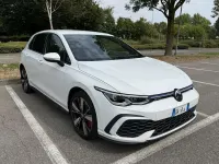 Usata VW Golf VIII GTE 150 CV (110 kW) 2021 Bianco Utilitaria