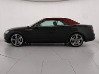 Usata Audi A5 Cabriolet Sport 245 CV (180 kW) 2019 Nero mito metallizzato rosso Cabrio
