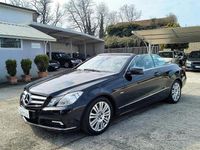 Usata Mercedes E350 231 CV (169 kW) 2010 Nero Cabrio