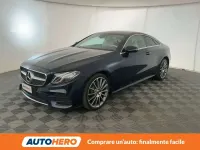 Usata Mercedes E220 Premium 194 CV (142 kW) 2018 Blu/azzurro Coupé