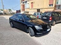 Usata Mercedes C250 Avantgarde 204 CV (150 kW) 2012 Nero Coupé