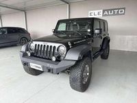 Usata Jeep Wrangler Unlimited Rubicon 200 CV (147 kW) 2015 Nero SUV