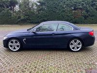 Usata BMW 420 Luxury Line 184 CV (135 kW) 2015 Blu/azzurro Cabrio