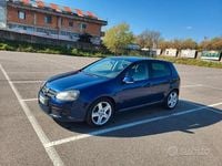 Usata VW Golf VI 105 CV (77 kW) 2008 Blu Utilitaria