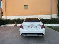 Usata Mercedes C220 170 CV (125 kW) 2017 Bianco Berlina