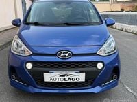 Usata Hyundai i10 Advanced 67 CV (49 kW) 2019 Blu Utilitaria