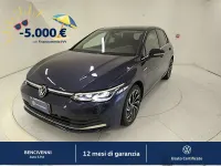 Usata VW Golf VIII Style 131 CV (96 kW) 2022 Blu/azzurro Berlina